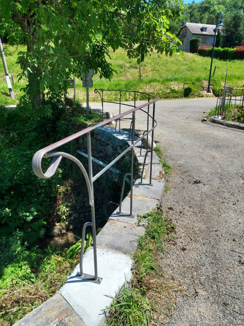 Garde-corps pont d&rsquo;Ayné