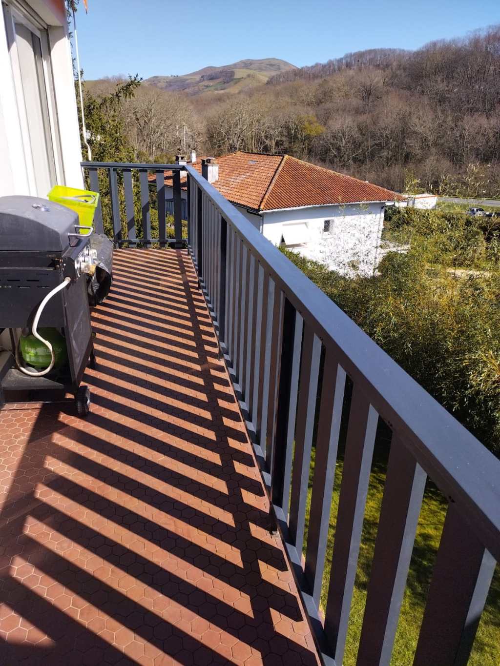 Rambarde bois acier&nbsp;appartement