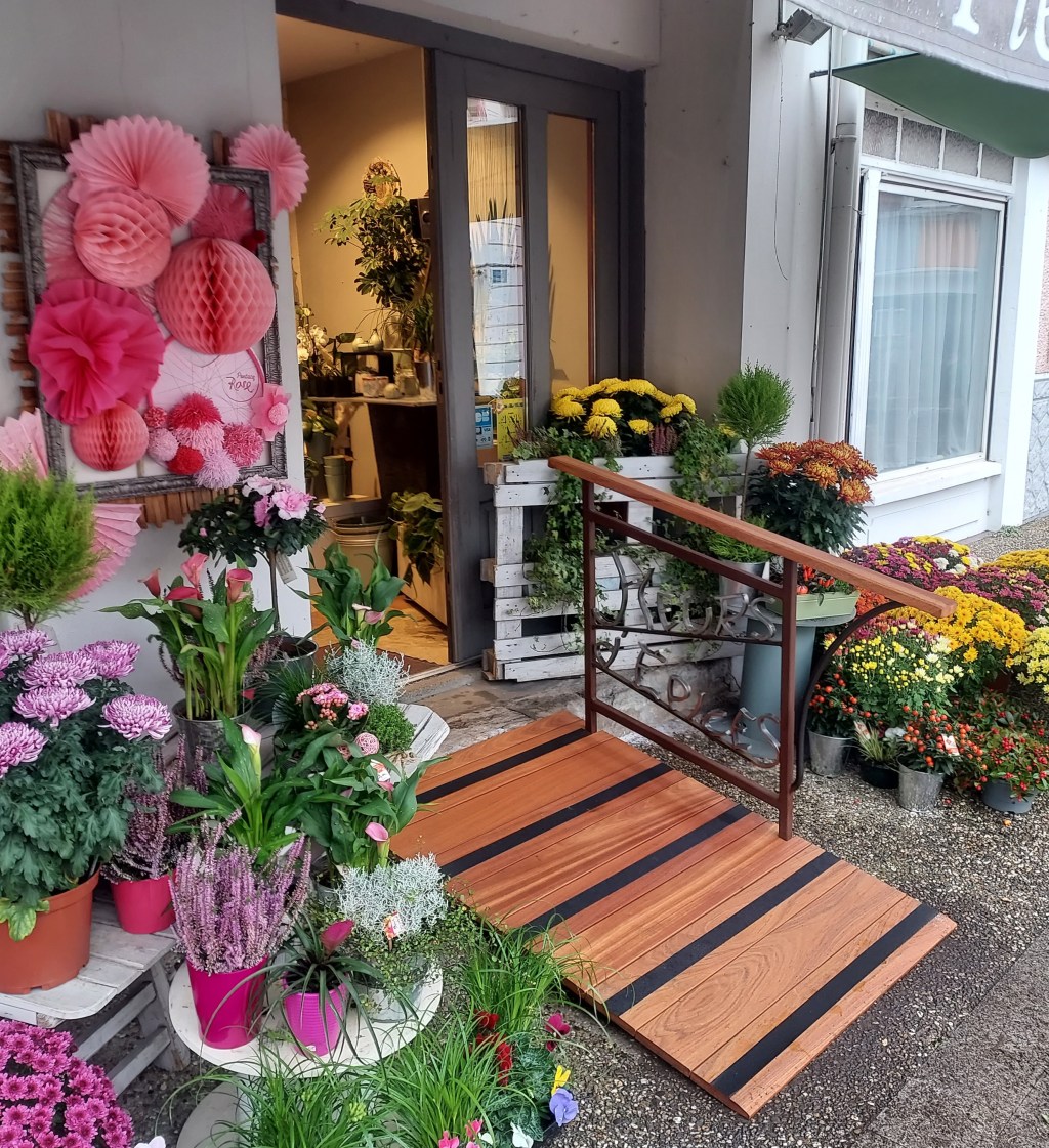 Rampe accès  magasin Fleurs&nbsp;d’Épices